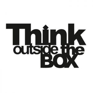 Napis dekoracyjny DekoSign - Think outside the Box