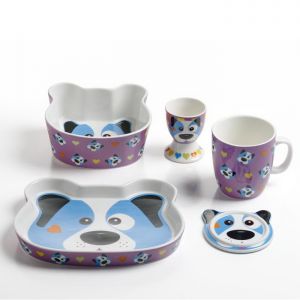 Zestaw porcelany Tickle Critters pies