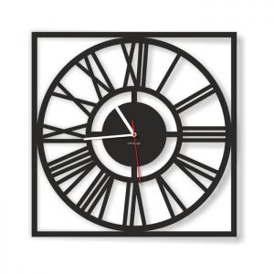 Dekoracyjny zegar ścienny Urlik Design Rzym