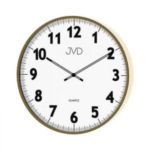 Zegar ścienny JVD, H13.3 złoty