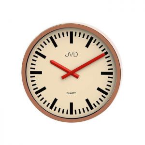 Zegar ścienny JVD, H306.2 miedziany