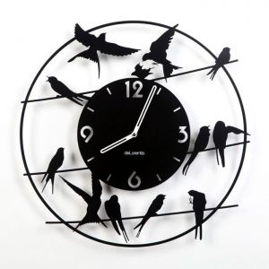 Zegar ścienny deLorentis Birdy
