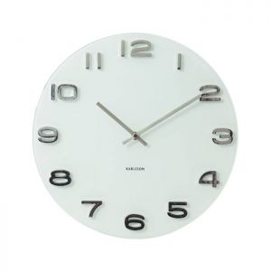 Zegar ścienny Karlsson Vintage biały KA4402