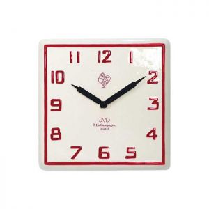 Zegar ścienny JVD, TS2618.3, czerwony