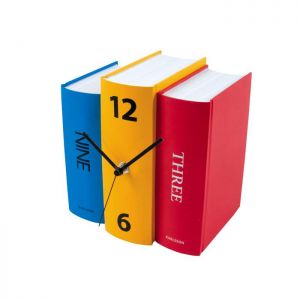 Zegar stojący Karlsson Book Paper KA4284, kolorowy