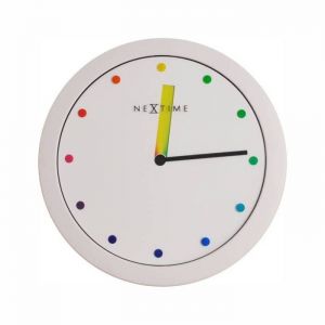Zegar ścienny Nextime Color Change, kropki