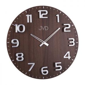 Zegar ścienny JVD HT075. orzech