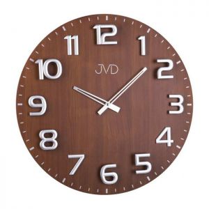 Zegar ścienny JVD HT075.2, czereśnia