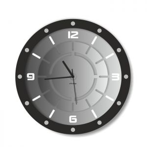 Dekoracyjny zegar ścienny Urlik Design Metro