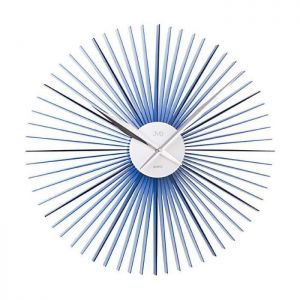Zegar ścienny JVD, HT96.3, niebieski