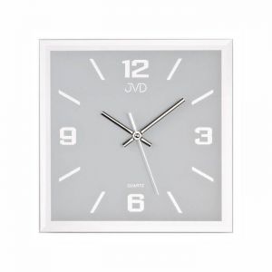 Zegar ścienny JVD, N26113.2, srebrno - szary