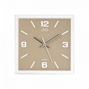Zegar ścienny JVD, N26113.3, brązowo - szary